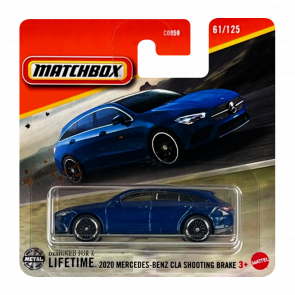 Машинка Велике Місто Matchbox 2020 Mercedes-Benz CLA Shooting Brake Roadtrip 1:64 JBR65 Blue