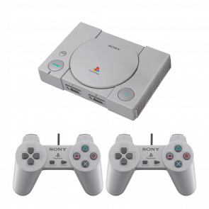 Консоль Sony PlayStation 1 Classic Free Не модифицированная Grey + 20 Встроенных Игр Новый