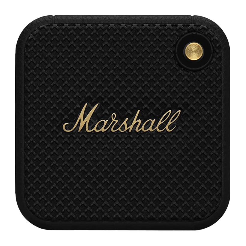 Портативна Колонка Marshall Willen Black and Brass - Retromagaz