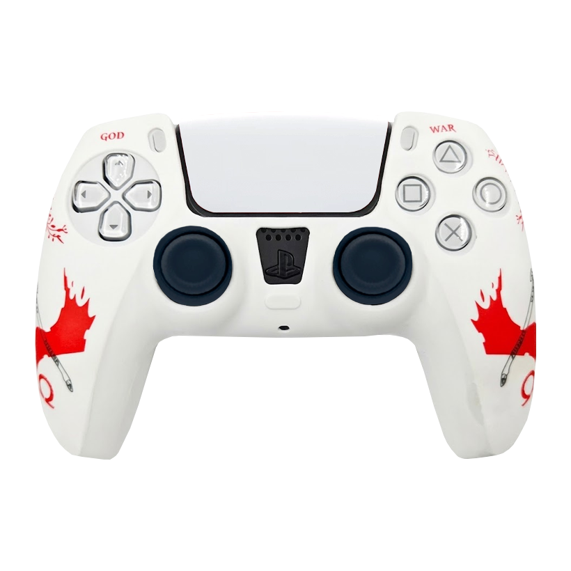 Чохол Силіконовий RMC PlayStation 5 God of War Red White Новий - Retromagaz