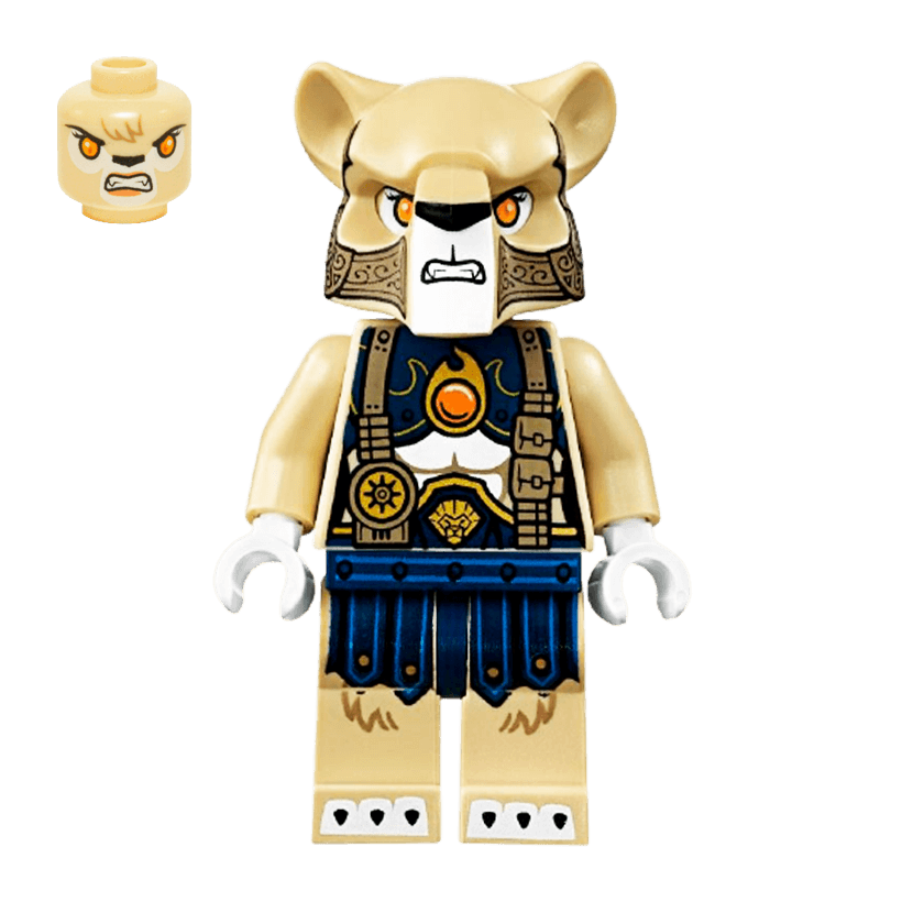 Фигурка Lego Lion Tribe Lioness Warrior Legends of Chima loc116 70229 Б/У - Retromagaz