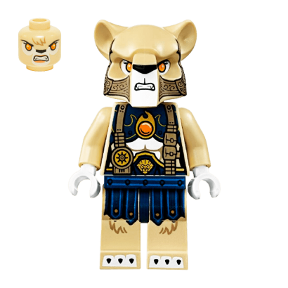 Фигурка Lego Lioness Warrior Legends of Chima Lion Tribe loc116 Б/У - Retromagaz