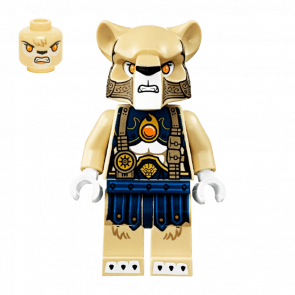 Фигурка Lego Legends of Chima Lion Tribe Lioness Warrior loc116 1шт Б/У Хороший - Retromagaz