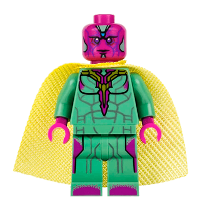 Фигурка Lego The Vision Super Heroes Marvel sh178 1 Б/У - Retromagaz