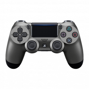 Геймпад Бездротовий Sony PlayStation 4 DualShock 4 Version 2 Steel Black Б/У
