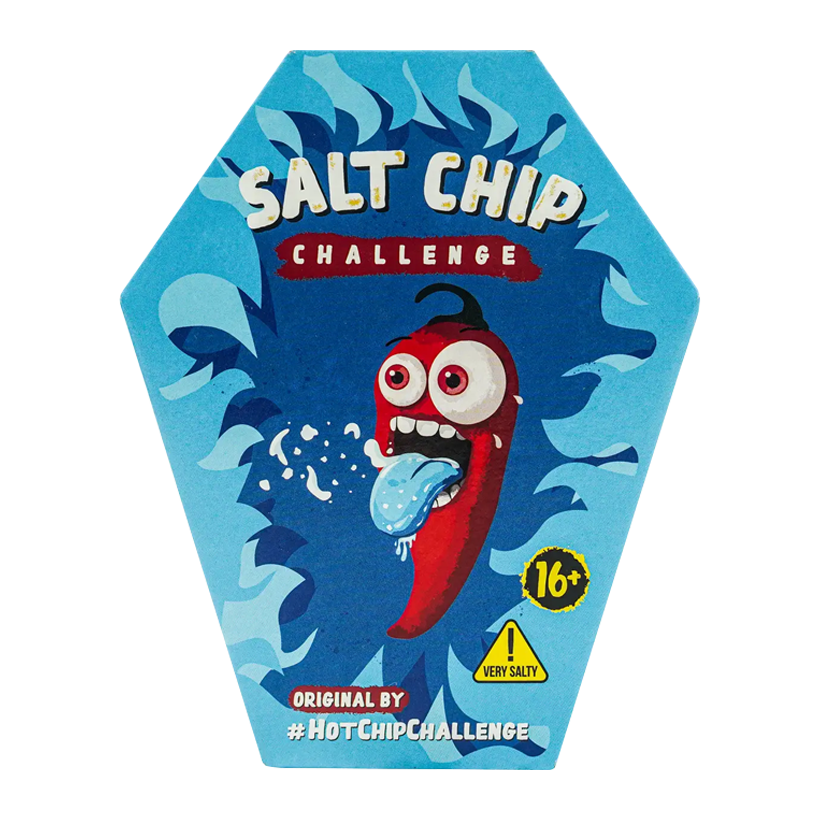 Чипси Hot-Chip Salt Chip Challenge 18+ 8g - Retromagaz