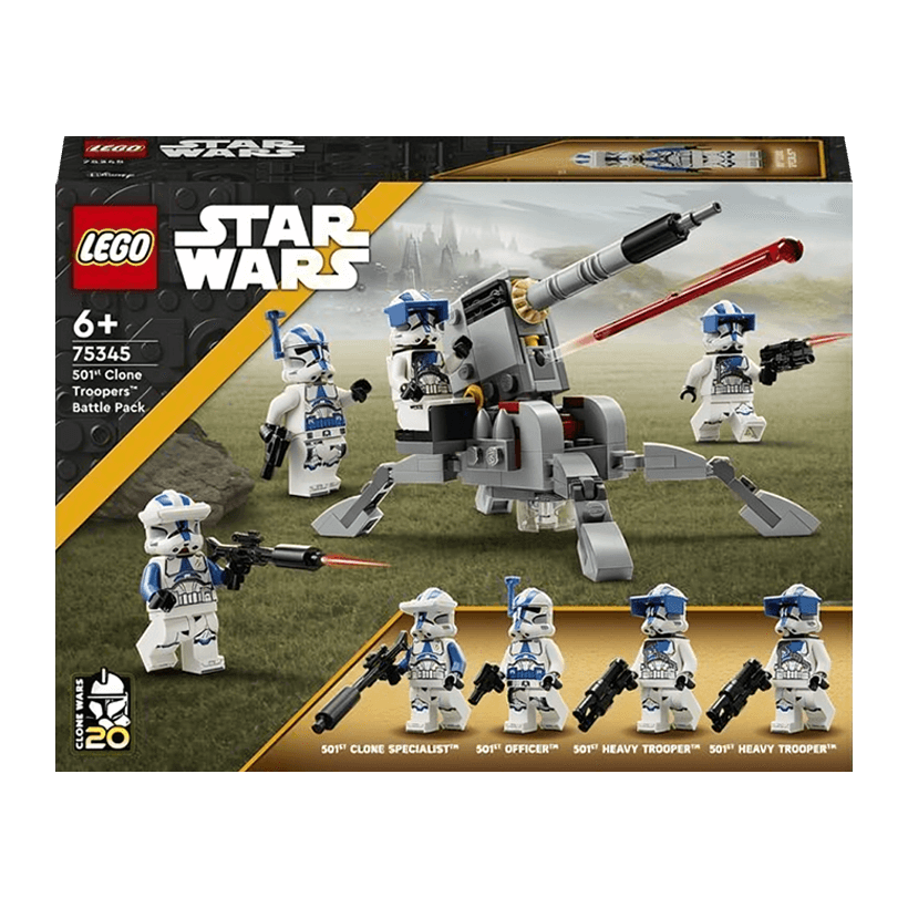 Конструктор Lego 501st Clone Troopers Battle Pack Star Wars 75345 Новий - Retromagaz