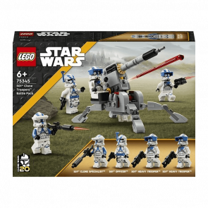 Конструктор Lego 501st Clone Troopers Battle Pack Star Wars 75345 Новый - Retromagaz