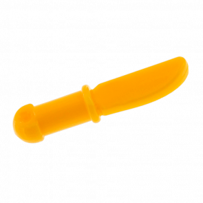 Посуда Lego Cutlery Knife 93082h 6037810 Bright Light Orange 10шт Б/У