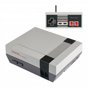 Набор Консоль Nintendo NES USA Grey Б/У  + Геймпад Проводной RMC Новый - Retromagaz