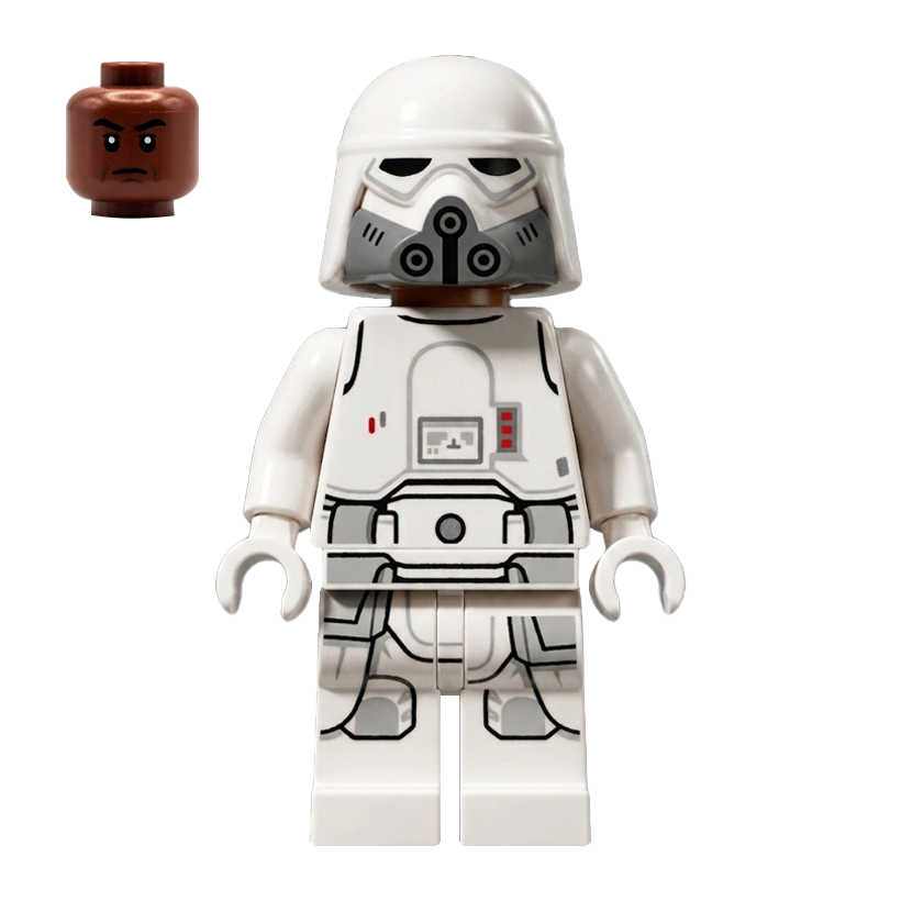 Фігурка Lego Імперія Imperial Remnant Snowtrooper Umber Head Star Wars sw1536 75454 Б/У - Retromagaz