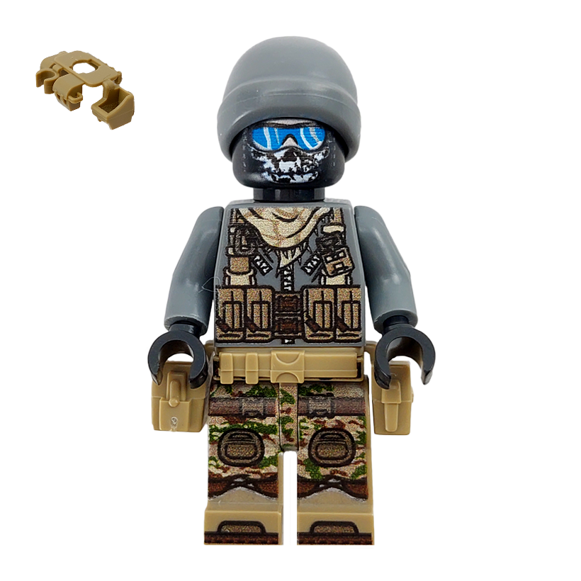Фігурка RMC All Time Army US Army usa011 1 Новий Soldier Ghost Mask Blue Glasses - Retromagaz