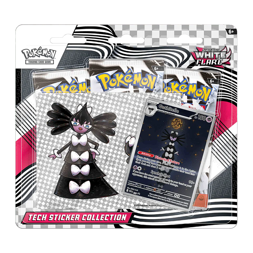 Картки Коллекционная Игра Pokemon White Flare Tech Sticker Collection - Retromagaz