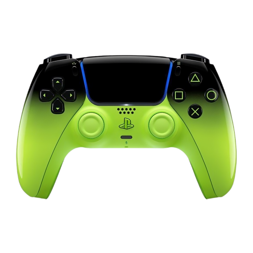 Геймпад Бездротовий Sony PlayStation 5 DualSense Remix Green Новий - Retromagaz