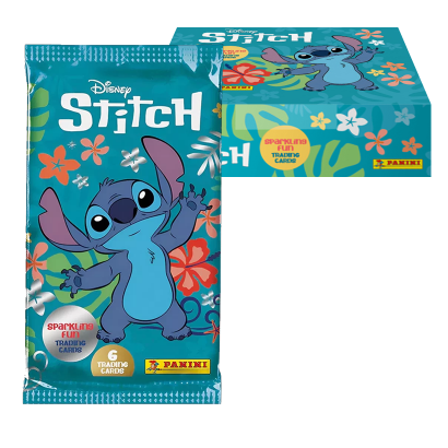 Набор Картки 24шт Стич (6 Карточек в Пакетике) PANINI - Retromagaz