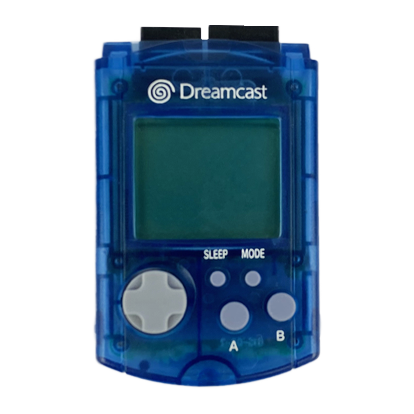 Карта Пам'яті Sega Dreamcast HKT-7000 Visual Memory VMU Trans-Blue Б/У - Retromagaz
