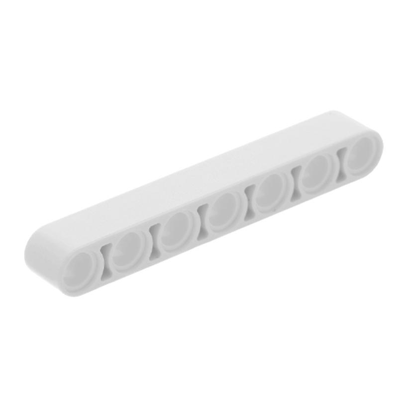 Technic 20шт Lego Балка Товста Пряма 1 x 7 32524 16615 4142969 4248600 4495927 White Б/У - Retromagaz