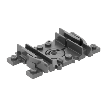 Для Поїзда Lego Flexible Рейки 88492c00 64022c00 4535745 Dark Bluish Grey 4шт Б/У - Retromagaz