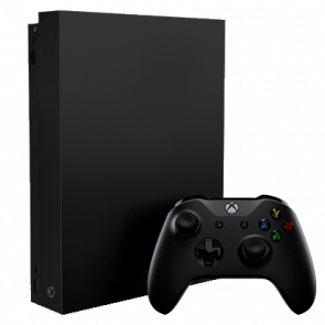 Консоль Microsoft Xbox One X 1TB Black Б/У Нормальный