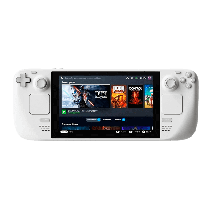 Консоль Valve Steam Deck OLED 1TB White Б/У - Retromagaz