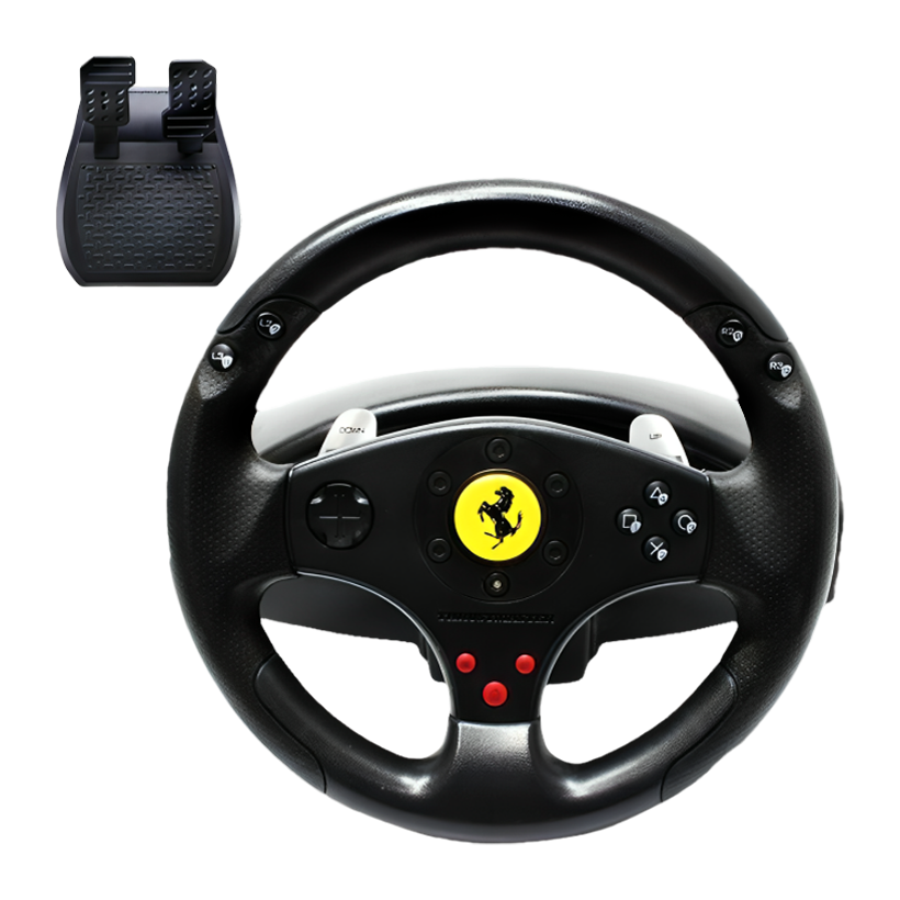 Руль Проводной Thrustmaster PlayStation 3 GT Experience 3 in 1 Black Б/У - Retromagaz