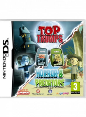 Игра Nintendo DS Top Trumps: Horror & Predators Английская Версия Б/У