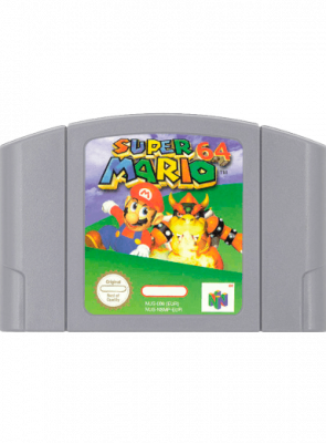 Гра RMC N64 Super Mario 64 Europe Англійська Версія Тільки Картридж Новий - Retromagaz