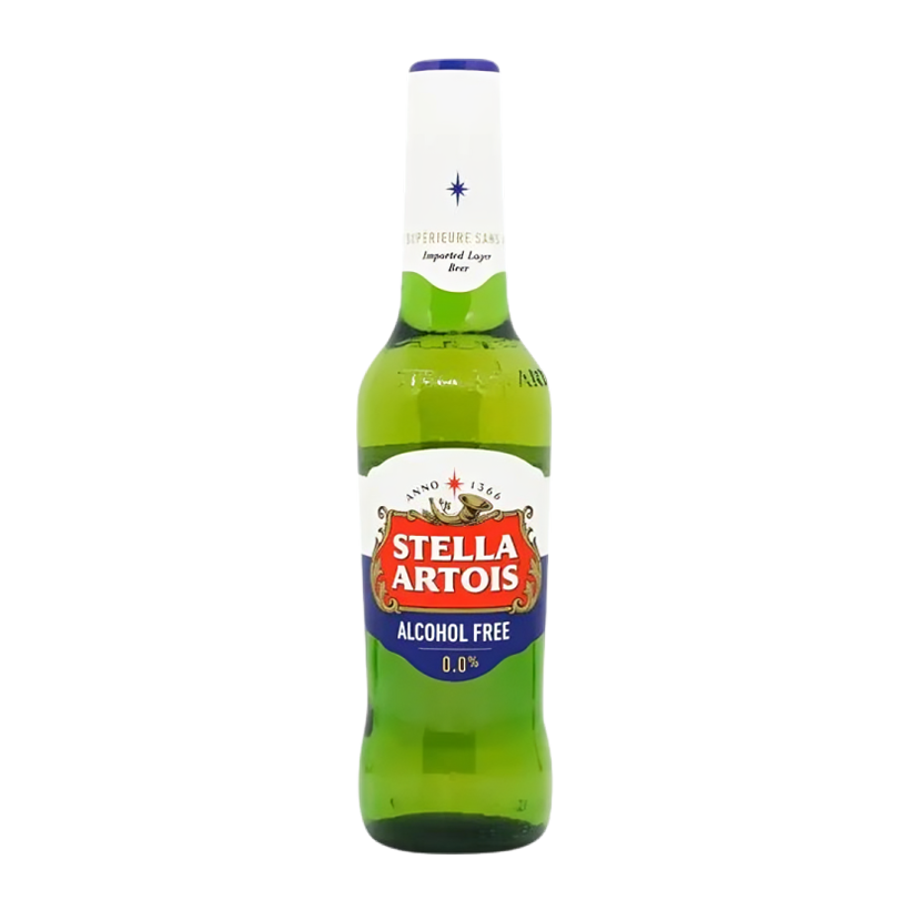 Пиво Безалкогольное Stella Artois Светлое Фильтрованное 0% Стекло 330ml - Retromagaz