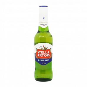 Пиво Безалкогольне Stella Artois Світле Фільтроване 0% Скло 330ml