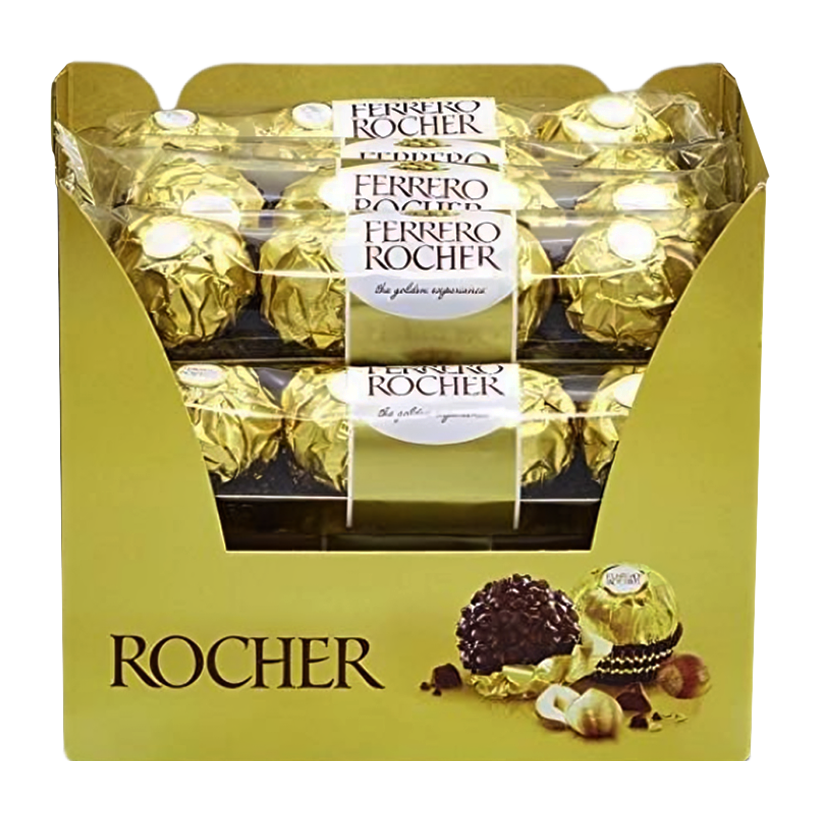 Набір Цукерки 16шт Ferrero Rocher 50g - Retromagaz
