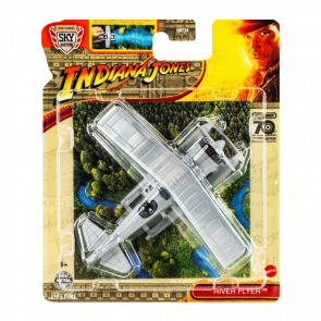 Тематична Машинка Matchbox River Flyer Indiana Jones Sky Busters 1:64 HHT34/HVM41 Grey - Retromagaz