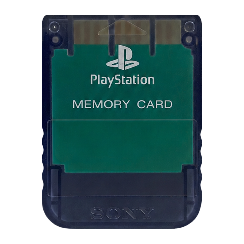 Карта Пам'яті Sony PlayStation 1 SCPH-1020 Smoke 1MB Slate Grey Б/У - Retromagaz