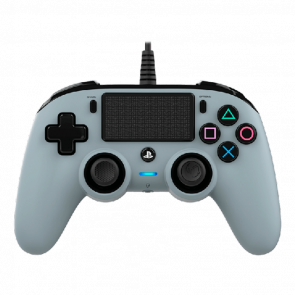 Геймпад Дротовий Nacon PlayStation 4 Wired Compact Controller Grey Б/У Нормальний - Retromagaz