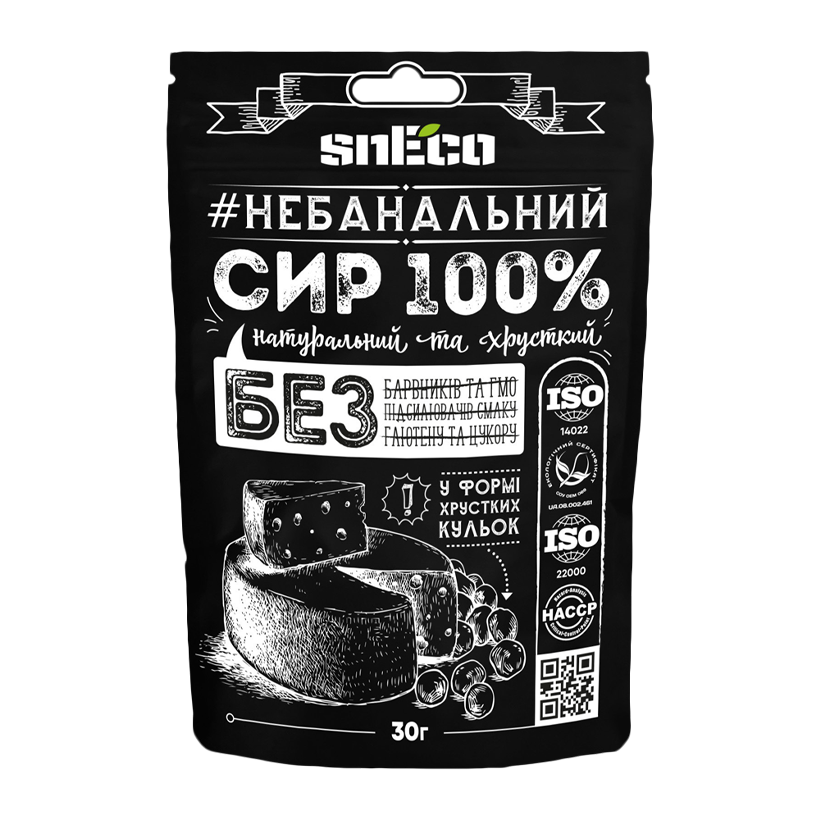 Сир Сушений SnEco Класичний 30g - Retromagaz