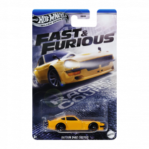 Тематична Машинка Hot Wheels Datsun 240Z Custom Fast & Furious 1:64 HNR88/JBY41 Yellow