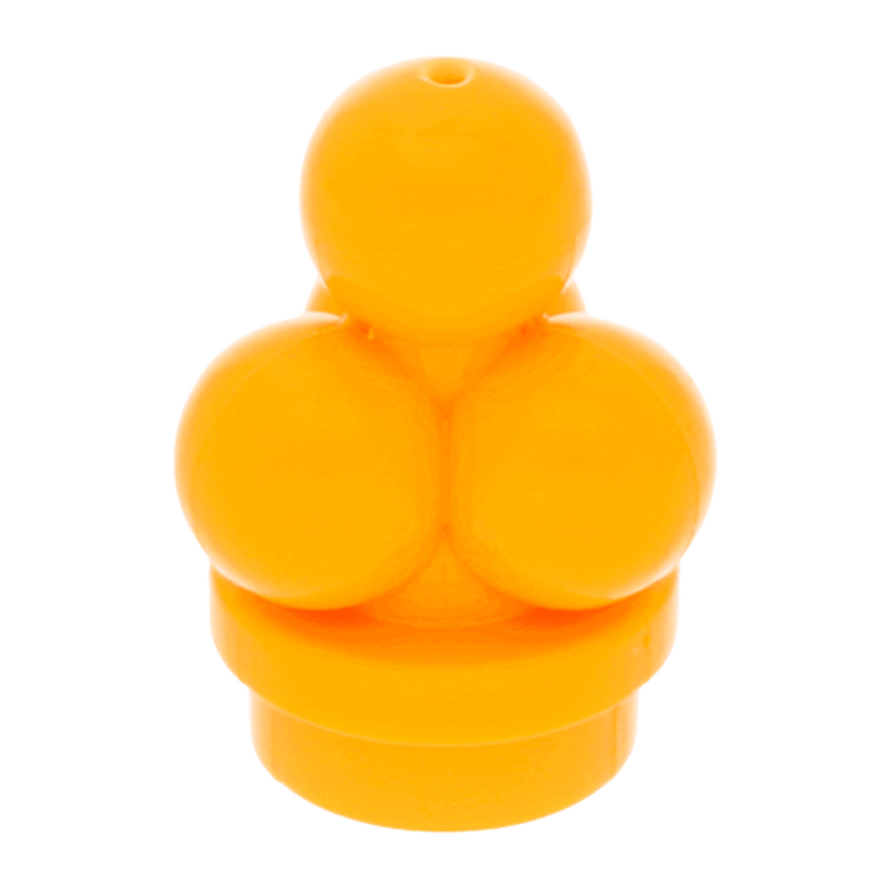 Їжа 2шт Lego Ice Cream Scoops 6254 4286789 Bright Light Yellow Б/У - Retromagaz