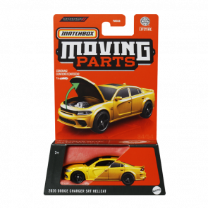 Тематична Машинка Matchbox Dodge Charger SRT Hellcat Moving Parts 1:64 FWD28/HVN15 Yellow