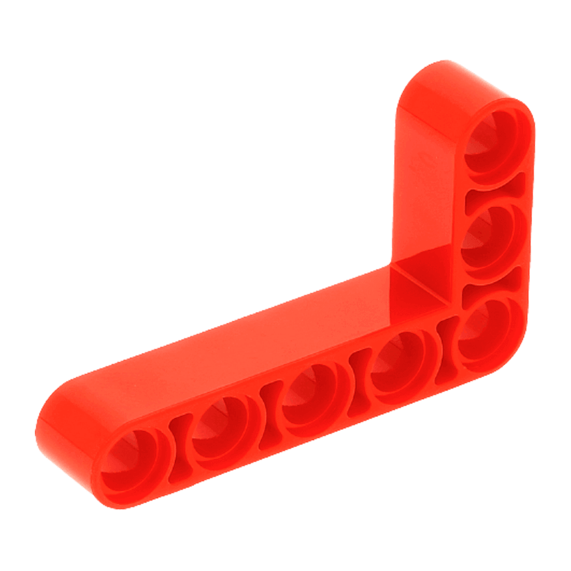 Technic 20шт Lego Балка Товста Кутова 90 3 x 5 32526 4143154 Red Б/У - Retromagaz