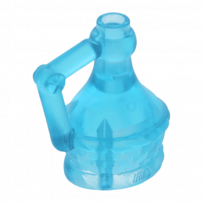 Посуд Lego Flask with Handle Jug 4429 4163599 4520635 Trans-Light Blue Б/У