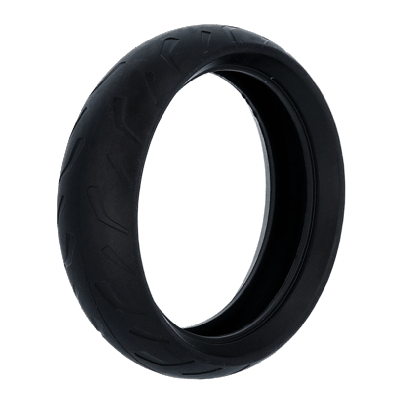 Колесо Lego Шина Motorcycle Racing Tread Narrow 94.3mm 67140 6294605 Black Б/У - Retromagaz