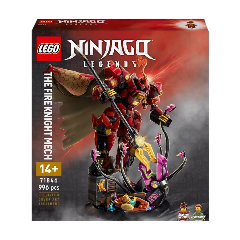 Конструктор Lego Робот Вогняного Лицаря Ninjago 71846 Новий - Retromagaz