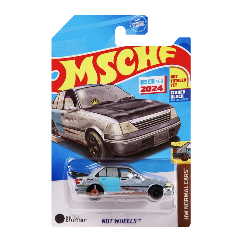 Машинка Базовая Hot Wheels x MSCHF HW Normal Cars 1:64 HWV25 Grey - Retromagaz
