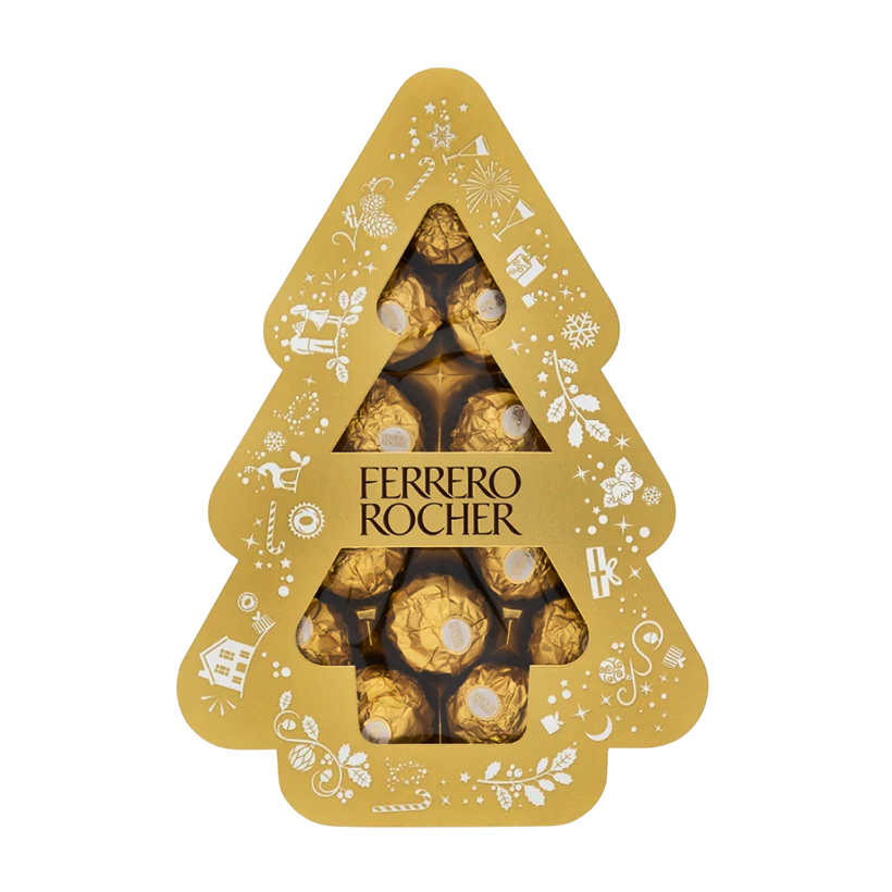 Конфеты Ferrero Rocher Елка 150g - Retromagaz