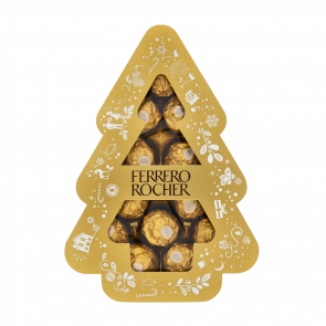 Конфеты Ferrero Rocher Елка Новогодние 150g - Retromagaz