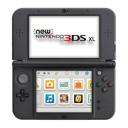 Консоль Nintendo 3DS XL New Solgaleo Lunala Console Black Edition Модифікована 32GB Black + 10 Вбудованих Ігор Б/У - Retromagaz
