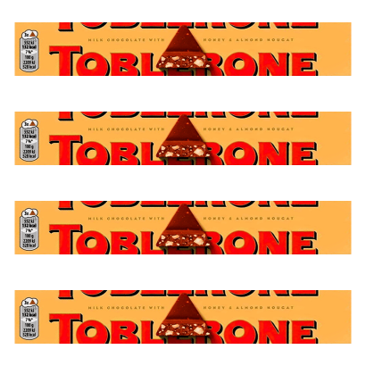 Набор Шоколад Молочный 4шт Toblerone Milk 100g - Retromagaz