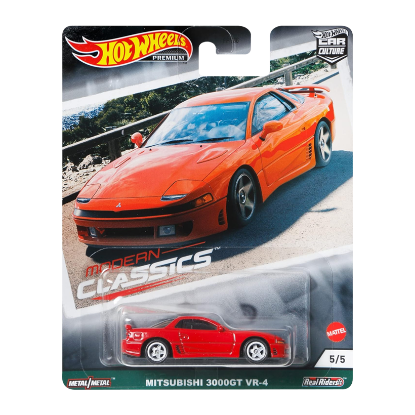Машинка Premium Hot Wheels Mitsubishi Mitsubishi 3000GT VR-4 Modern Classics 1:64 GRJ90 Red - Retromagaz