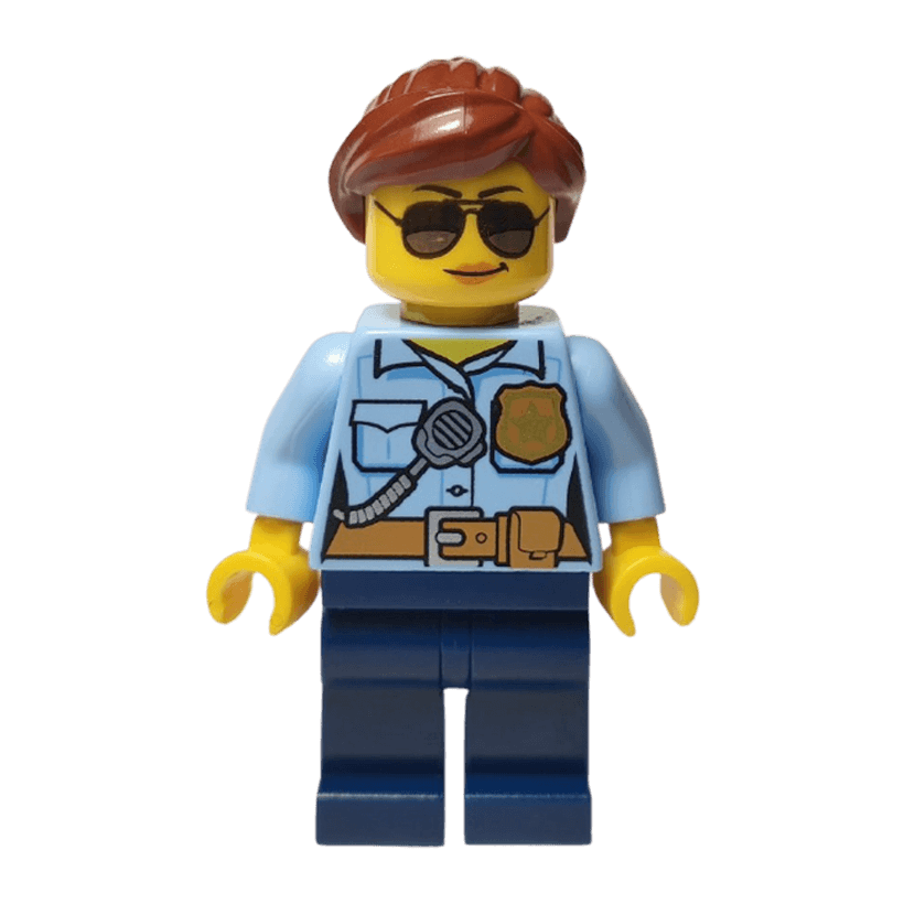 Фигурка Lego Police 973pb2663 Officer Female City cty0744 1 Б/У - Retromagaz