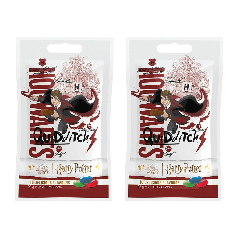 Набір Цукерки Жувальні 2шт Jelly Belly Harry Potter Quidditch Beans 10 Good Flavours 28g - Retromagaz