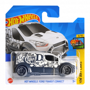 Машинка Базова Hot Wheels Hot Wheels Ford Transit Connect Art Cars 1:64 HKH50 White 1шт Новий Машинка Базова Hot Wheels Hot Wheels Ford Transit Connect Art Cars 1:64 HKH50 White 1шт Новий - Retromagaz